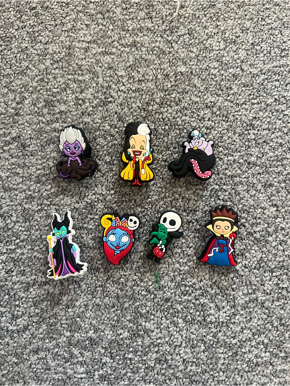 CROCS Multicolor Cartoon Villain Jibbitz Charm Set